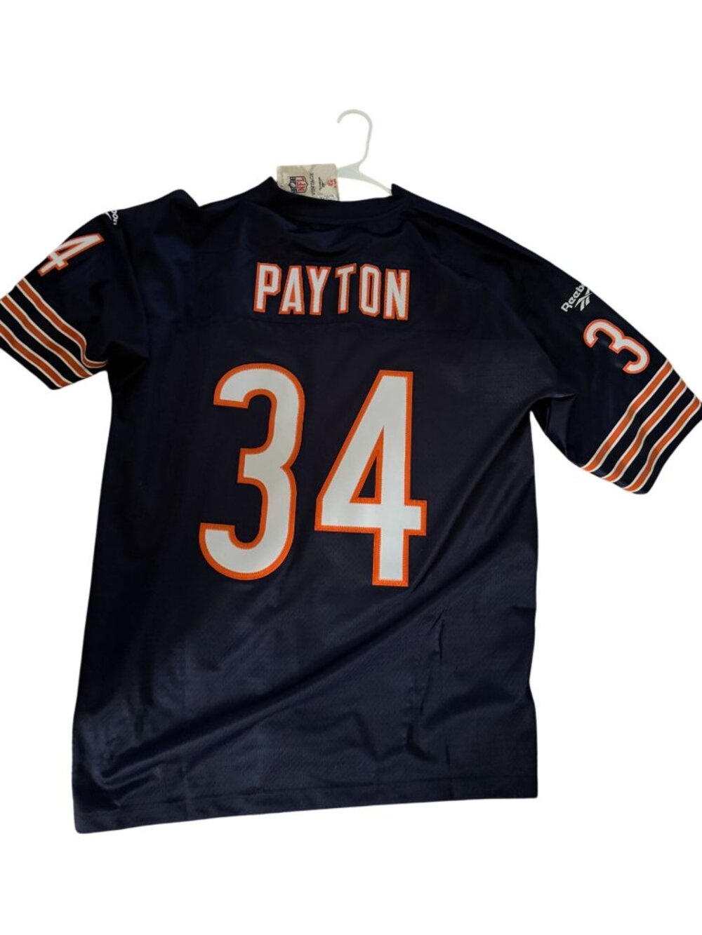 Walter Payton Chicago Bears Throwback Jersey Reebok NFL Vintage Collection XL NW - Picture 9 of 9